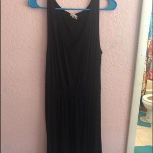 Marina Black Long Soft Dress